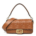 Nappa FF 1974 Embossed Baguette Coloniale