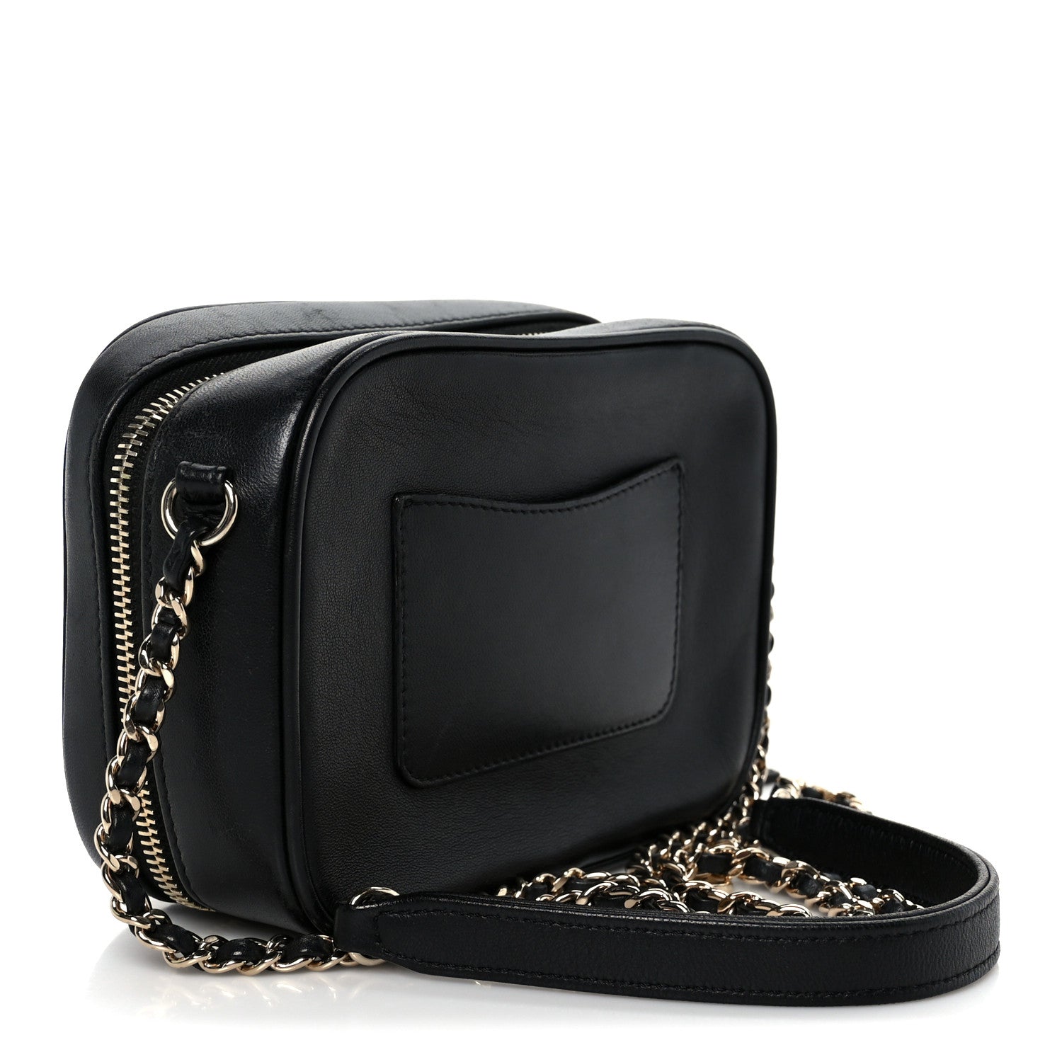 Calfskin CC Mania Camera Case Black