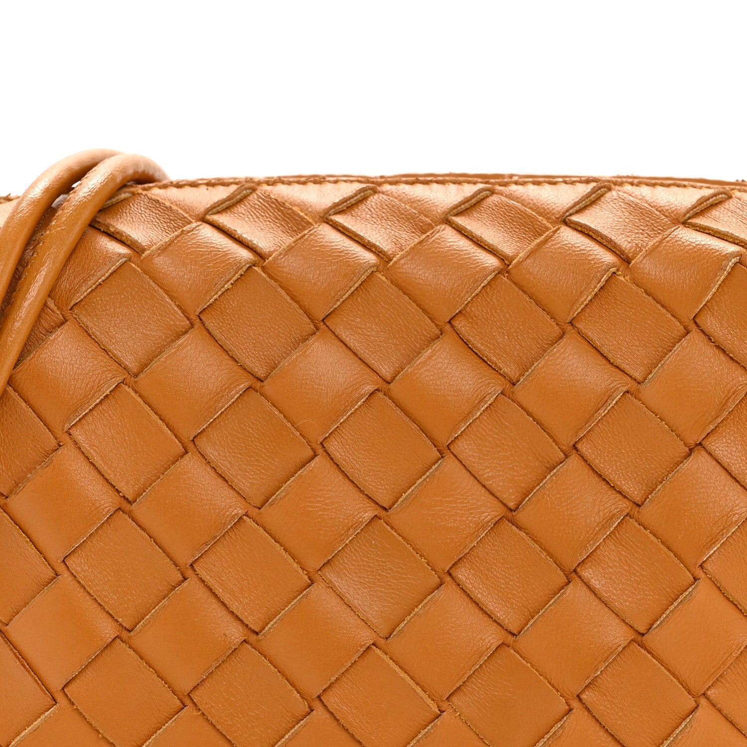 Nappa Intrecciato Mini Loop Camera Bag Cob