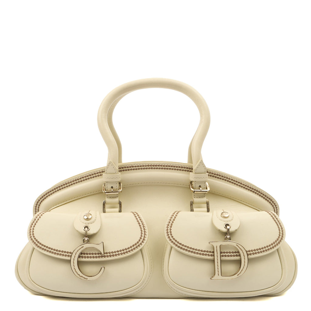 Christian Dior Shoulder Bag Detective Bag in Neutral, Leather