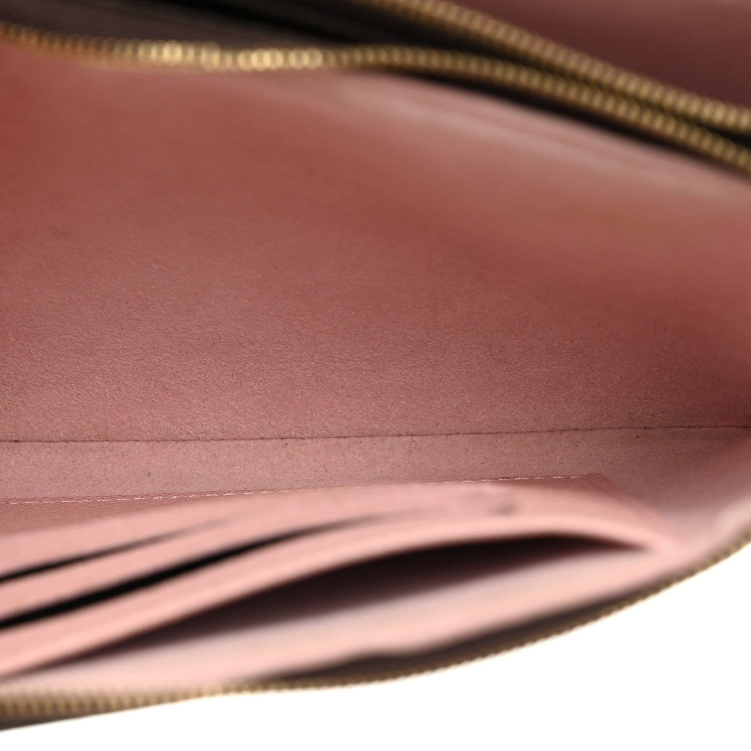 Monogram 2020 Christmas Animation Big Wheel Double Zip Pochette Rose Ballerine