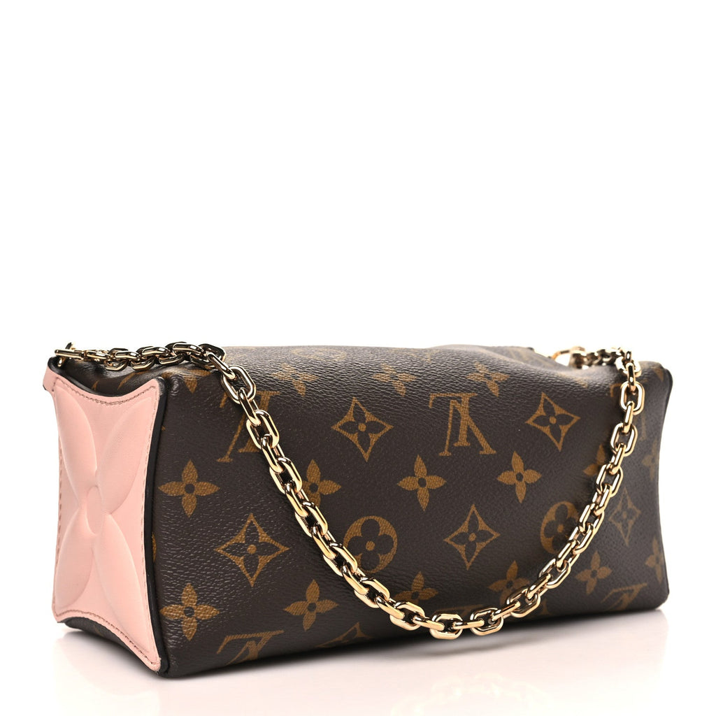 Monogram Bloom Pouch Rose Jasmin