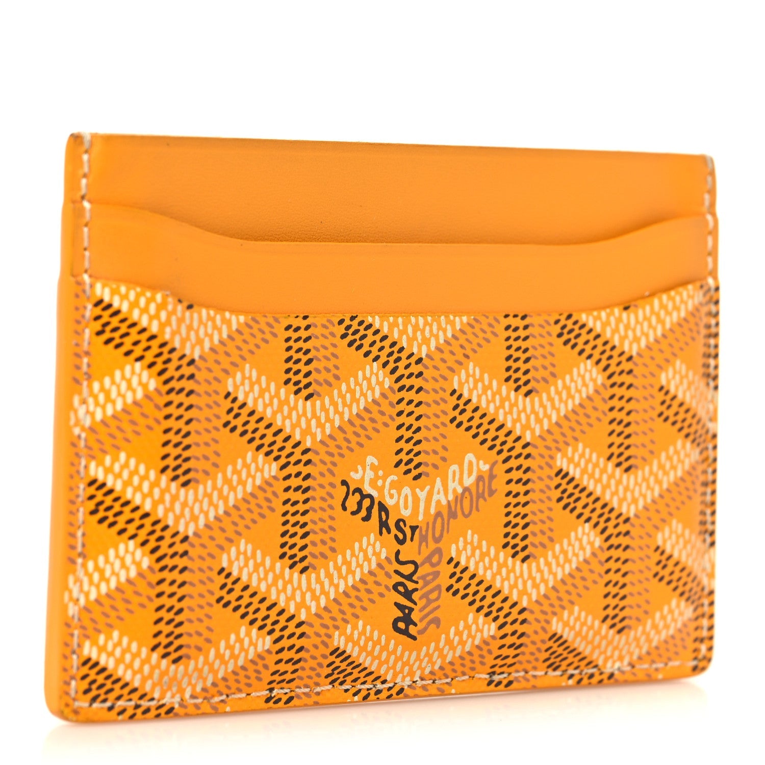Goyardine Saint Sulpice  Holder Yellow