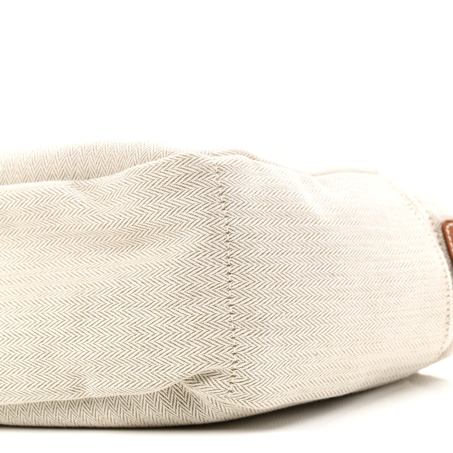 Canvas Barenia Fourbi 25 MM Pouch Naturel Fauve