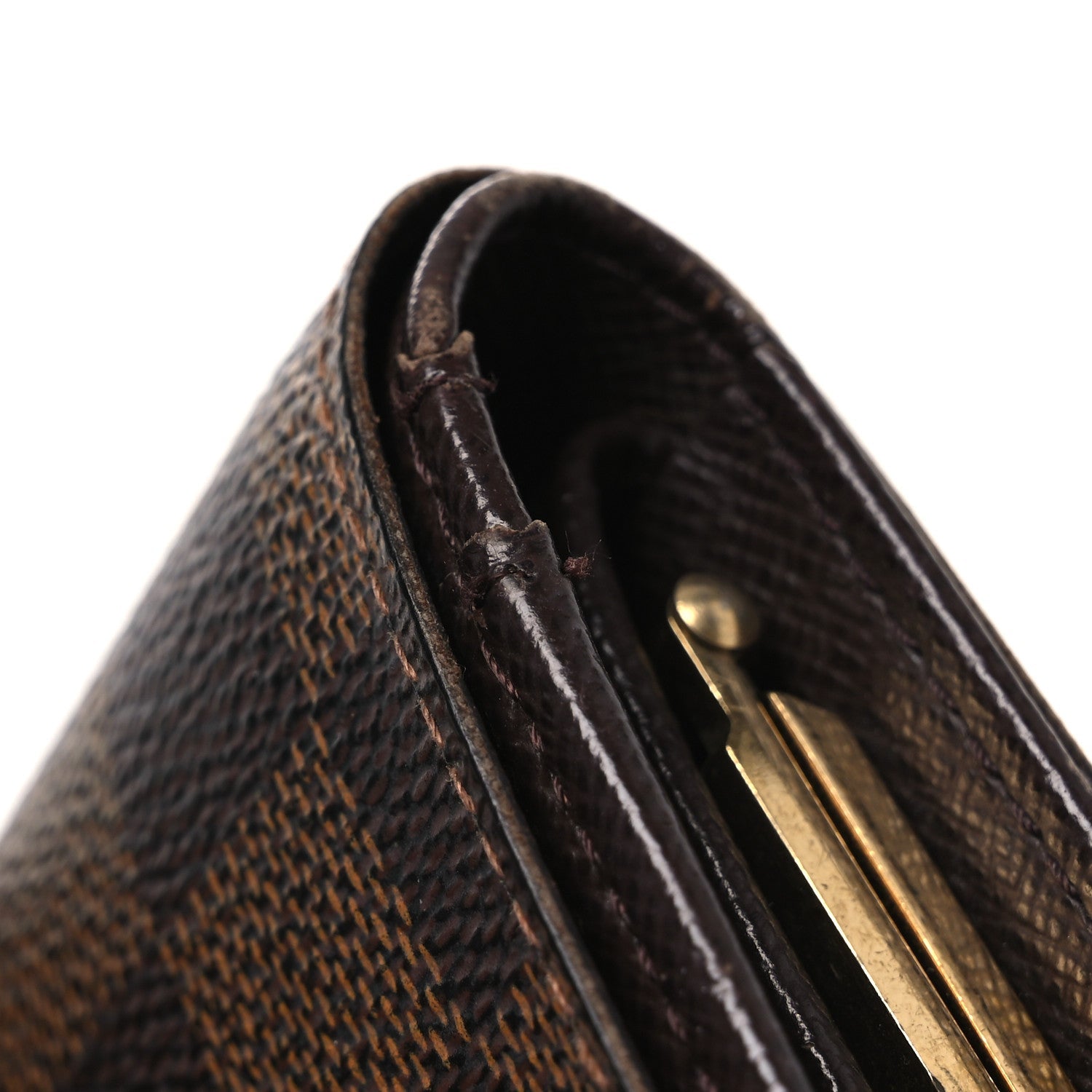 Damier Ebene French Purse Wallet
