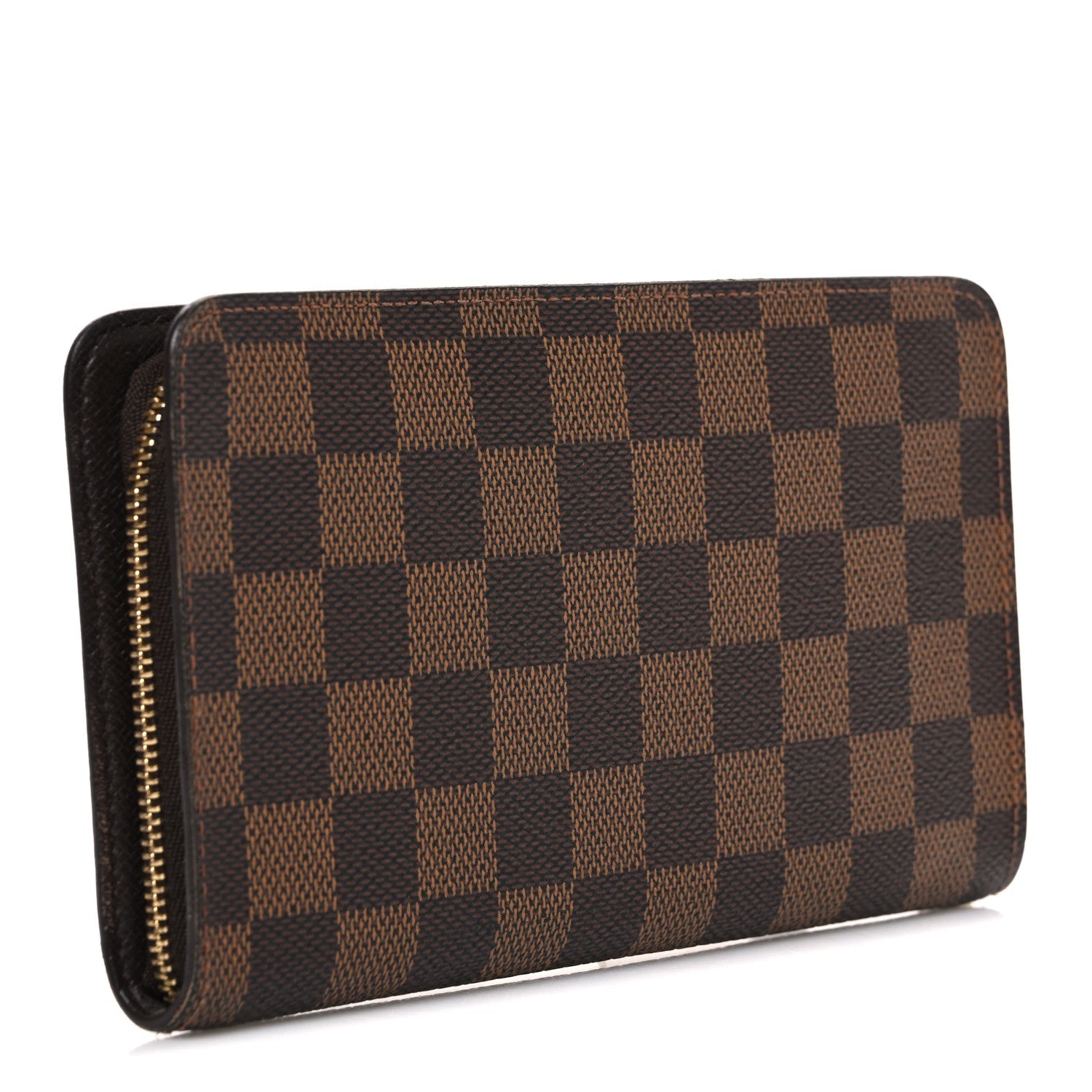 Damier Ebene Porte-Monnaie Zippe Zippy Wallet