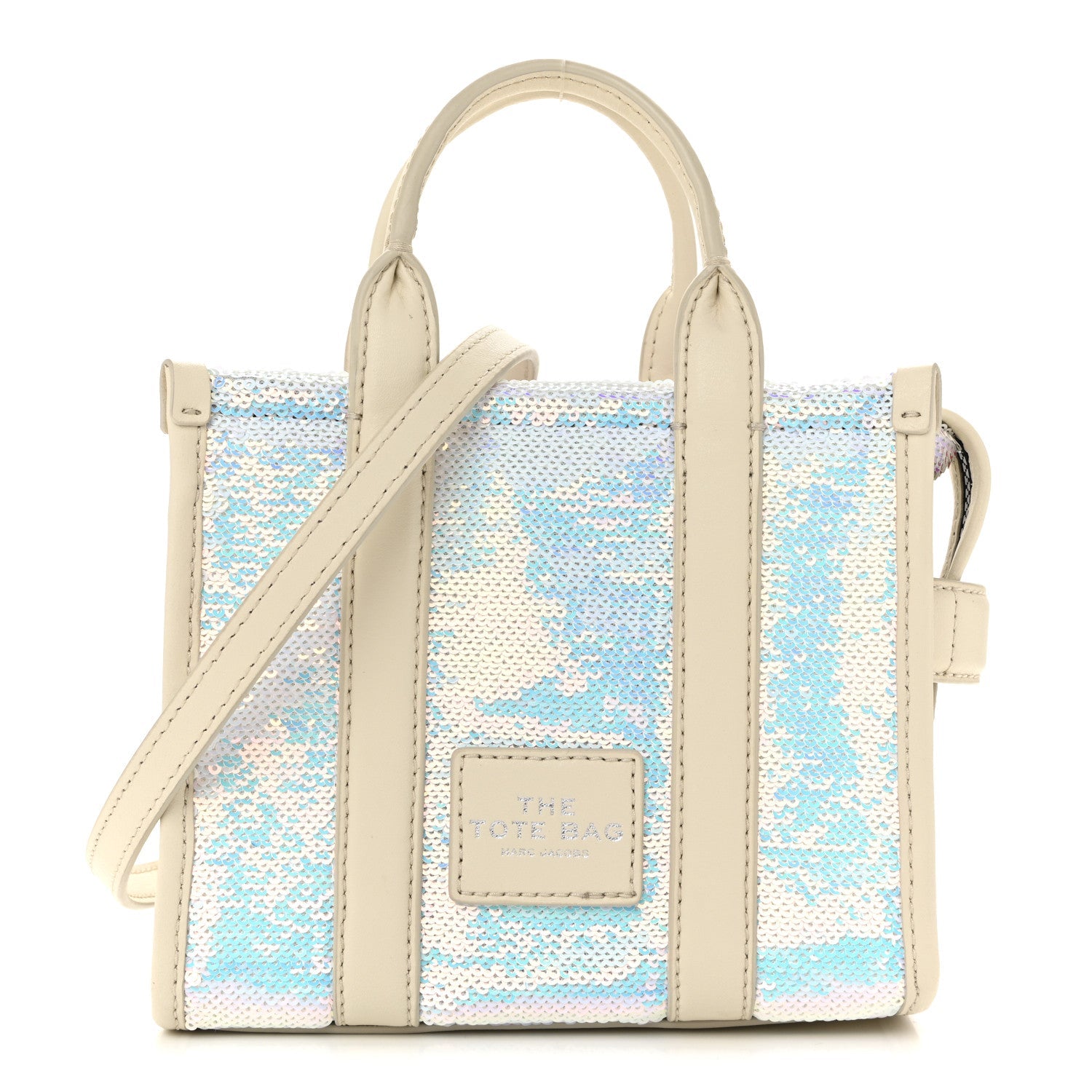 Sequin Mini The Tote Bag Iridescent