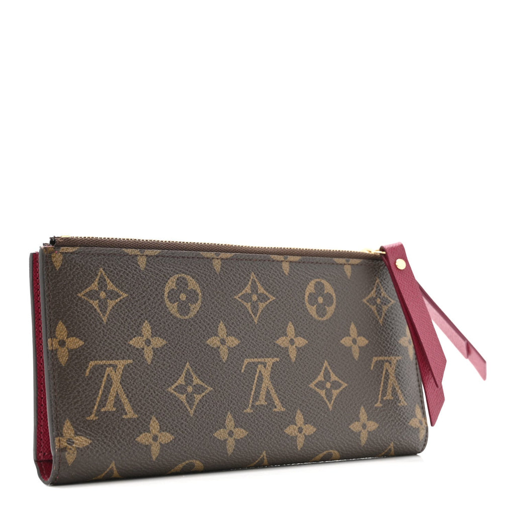 Monogram Adele Wallet Fuchsia