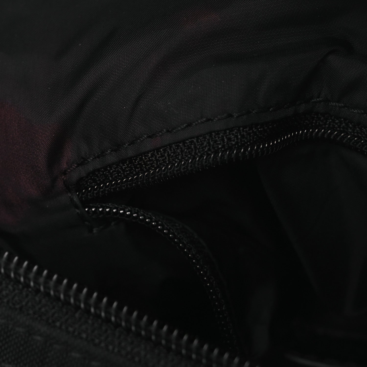Recycled Sport Nylon Logo Embroidered Wheel Sling Bag Black White
