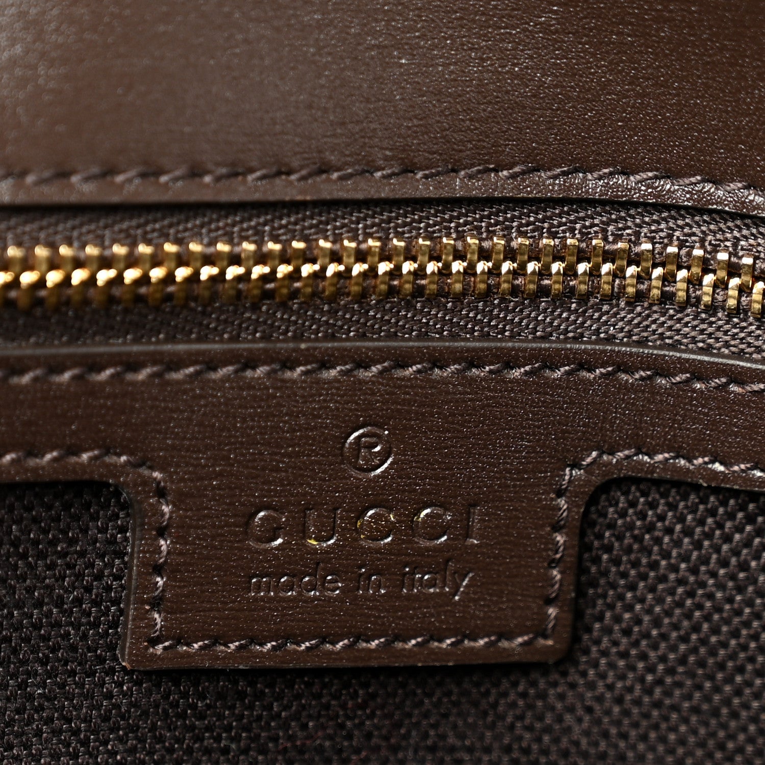 GG Monogram Medium Luce Shoulder Bag Beige Ebony
