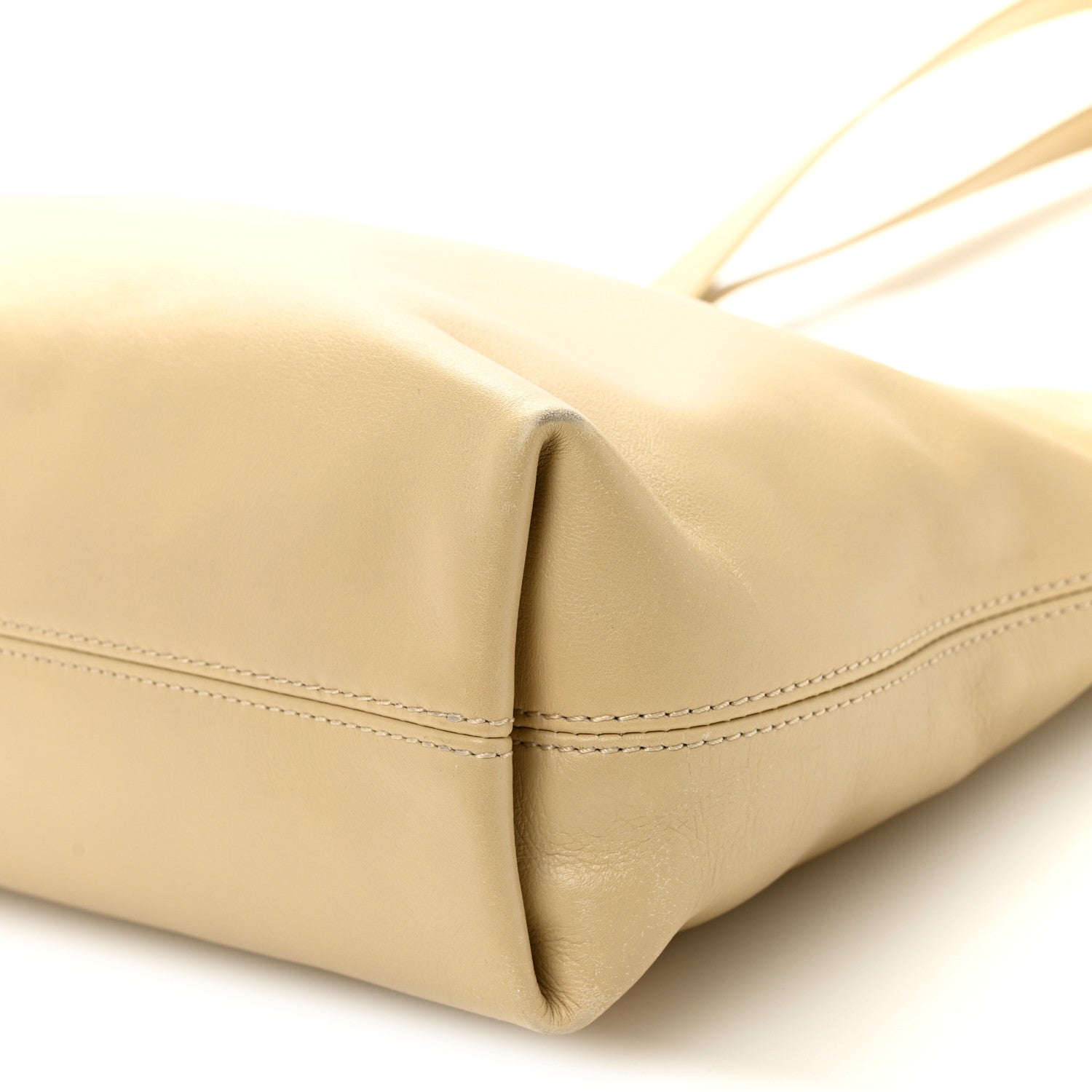 Calfskin CC Tote Beige