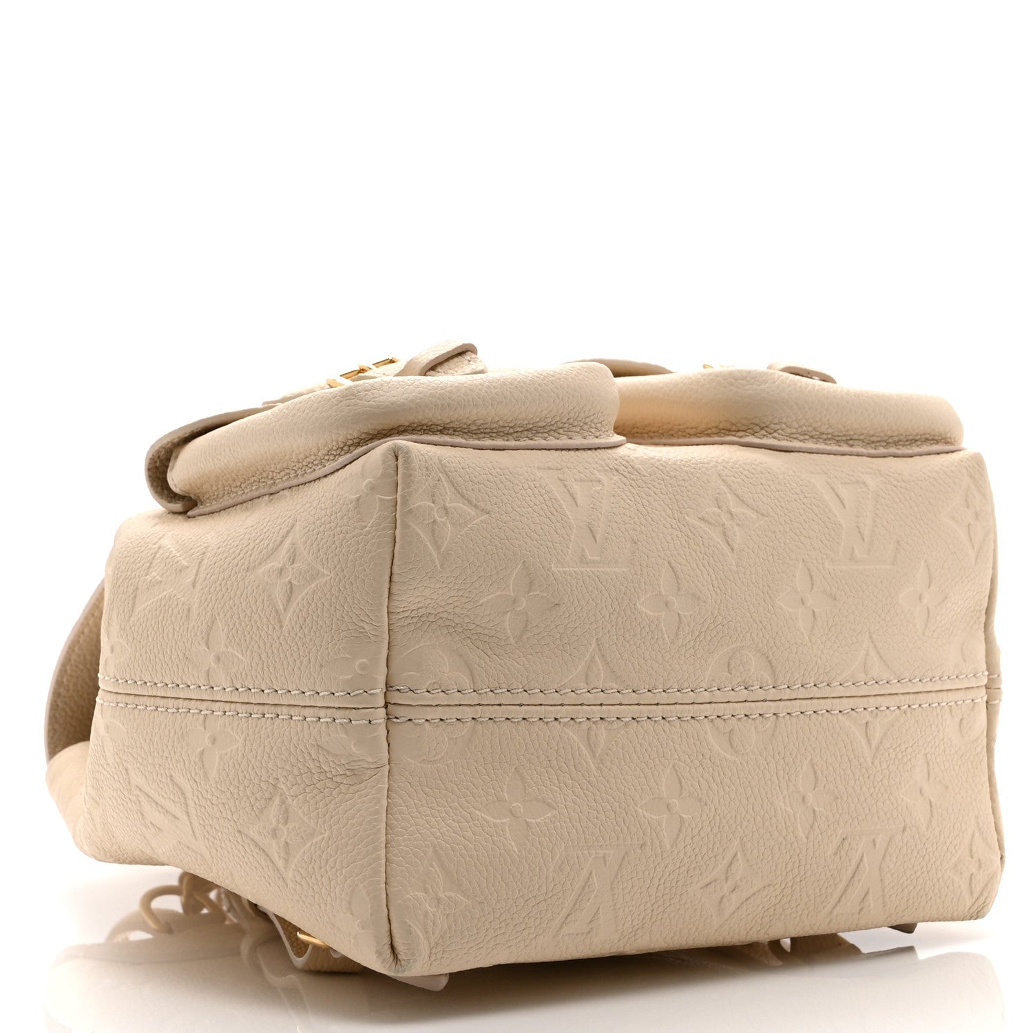 Empreinte Monogram Backup Backpack Cream