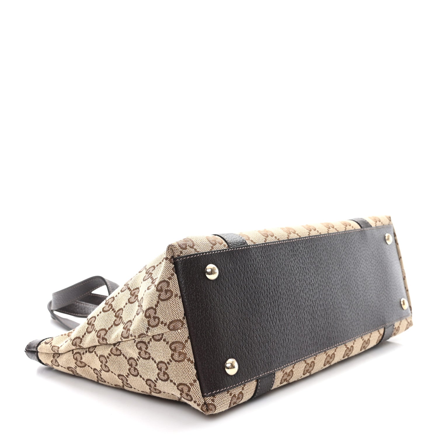 Monogram Medium Abbey Tote Brown