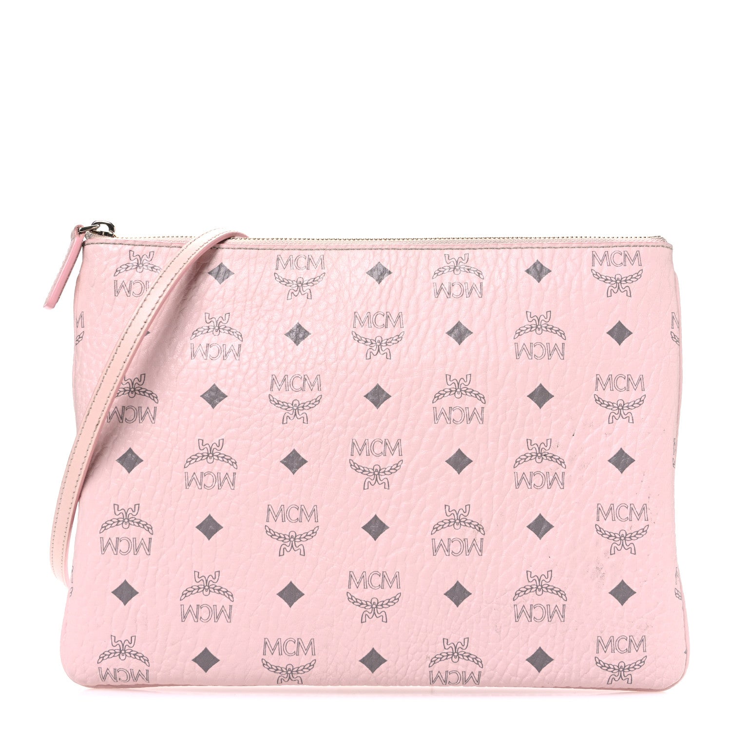 Visetos Medium Crossbody Pouch Soft Pink