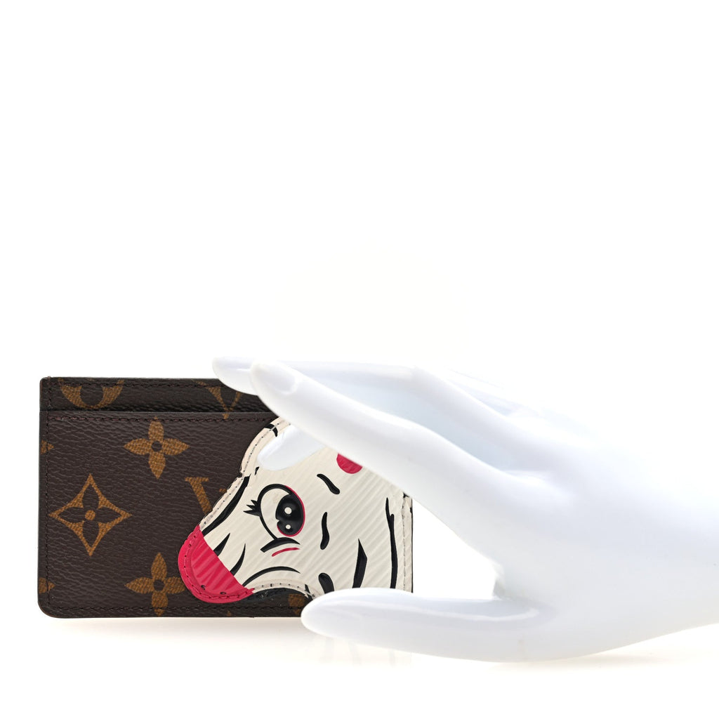 Monogram Zebra Animation  Holder