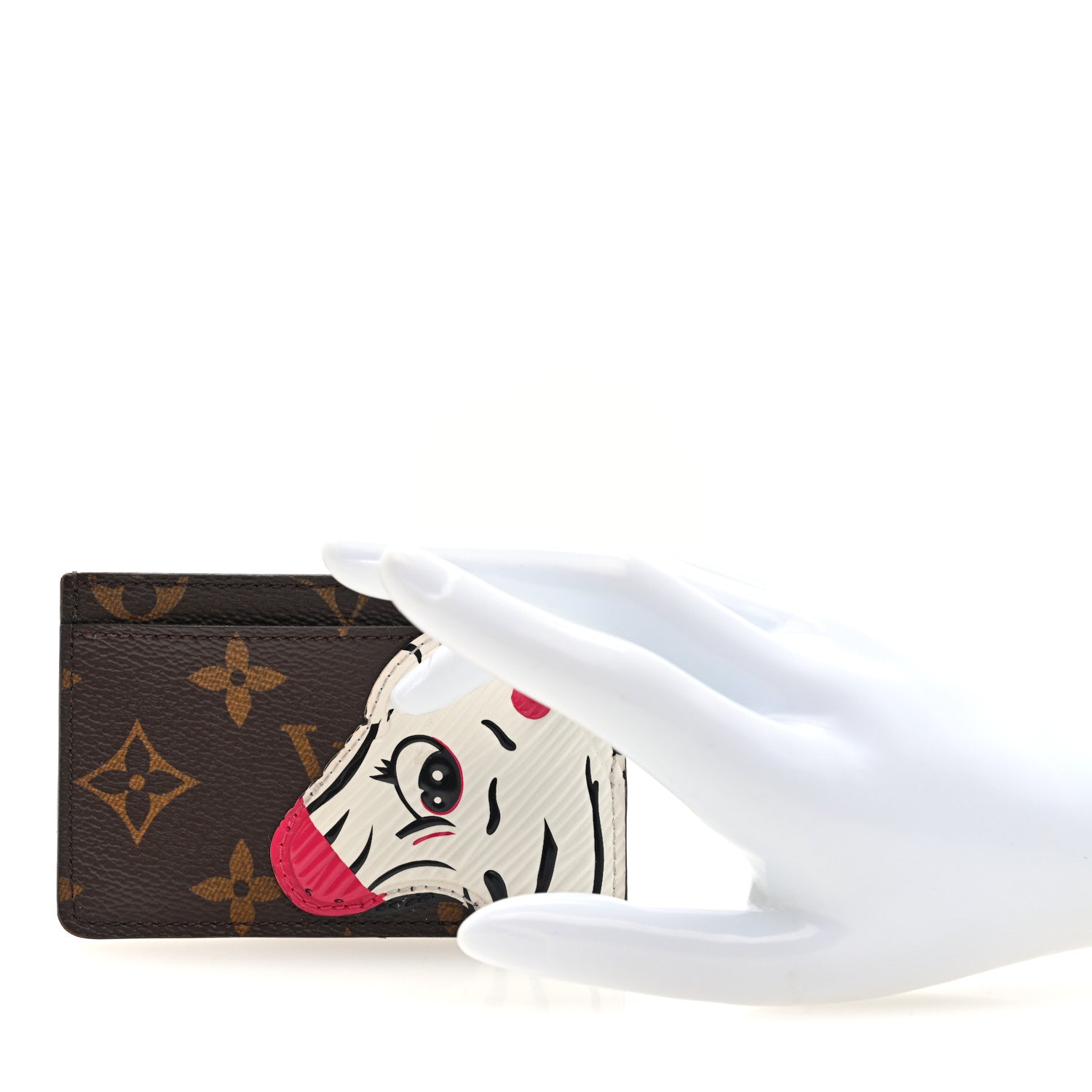 Monogram Zebra Animation  Holder