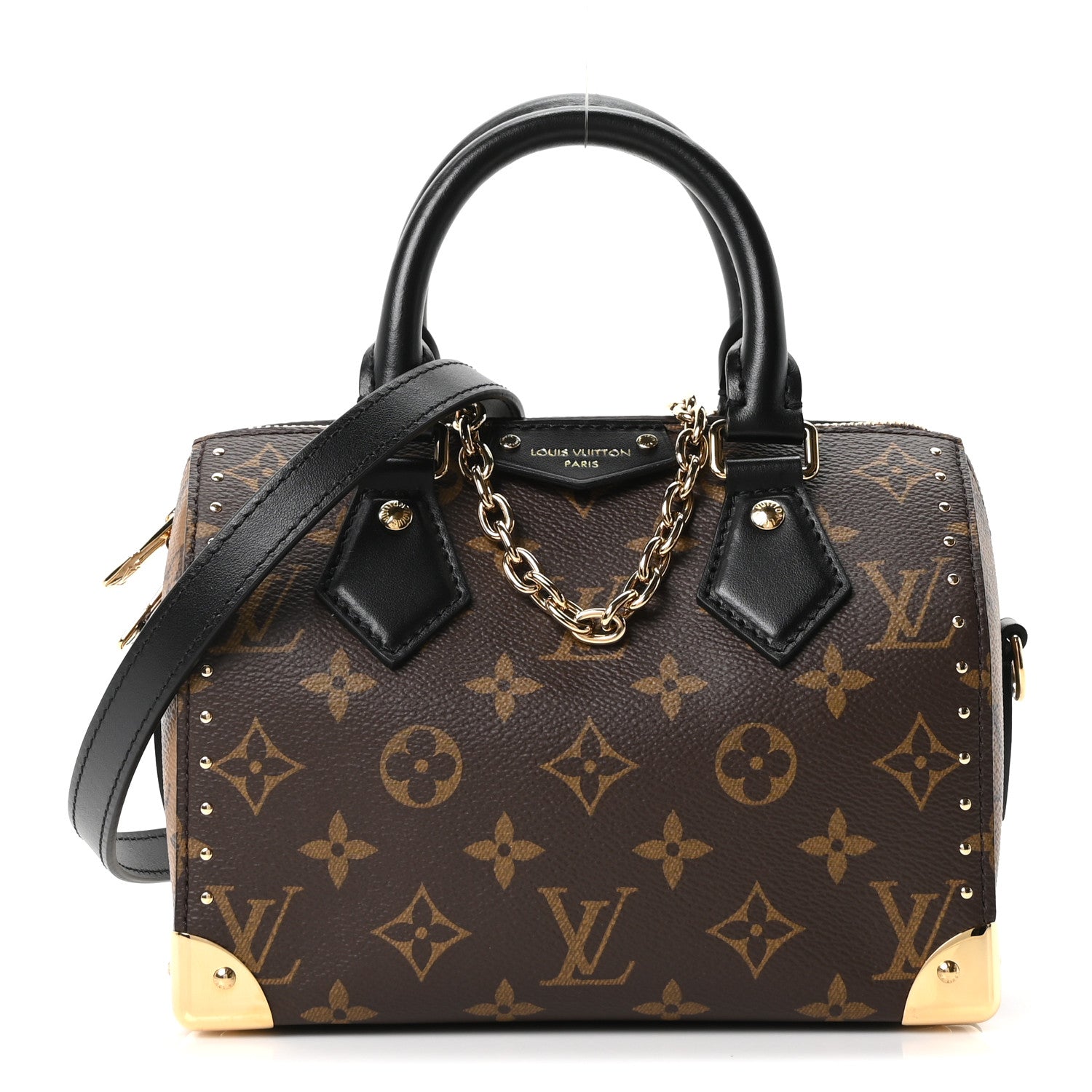 Reverse Monogram Speedy Trunk 20