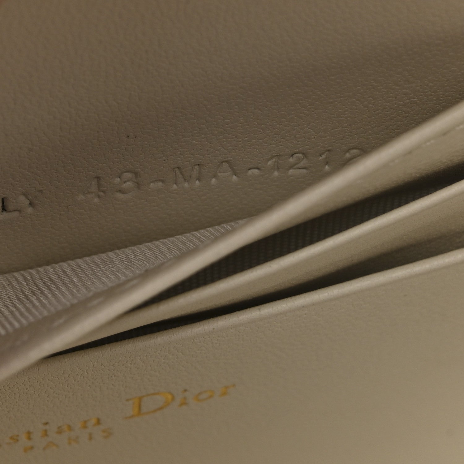 Calfskin Macrocannage Caro Box Bag Latte