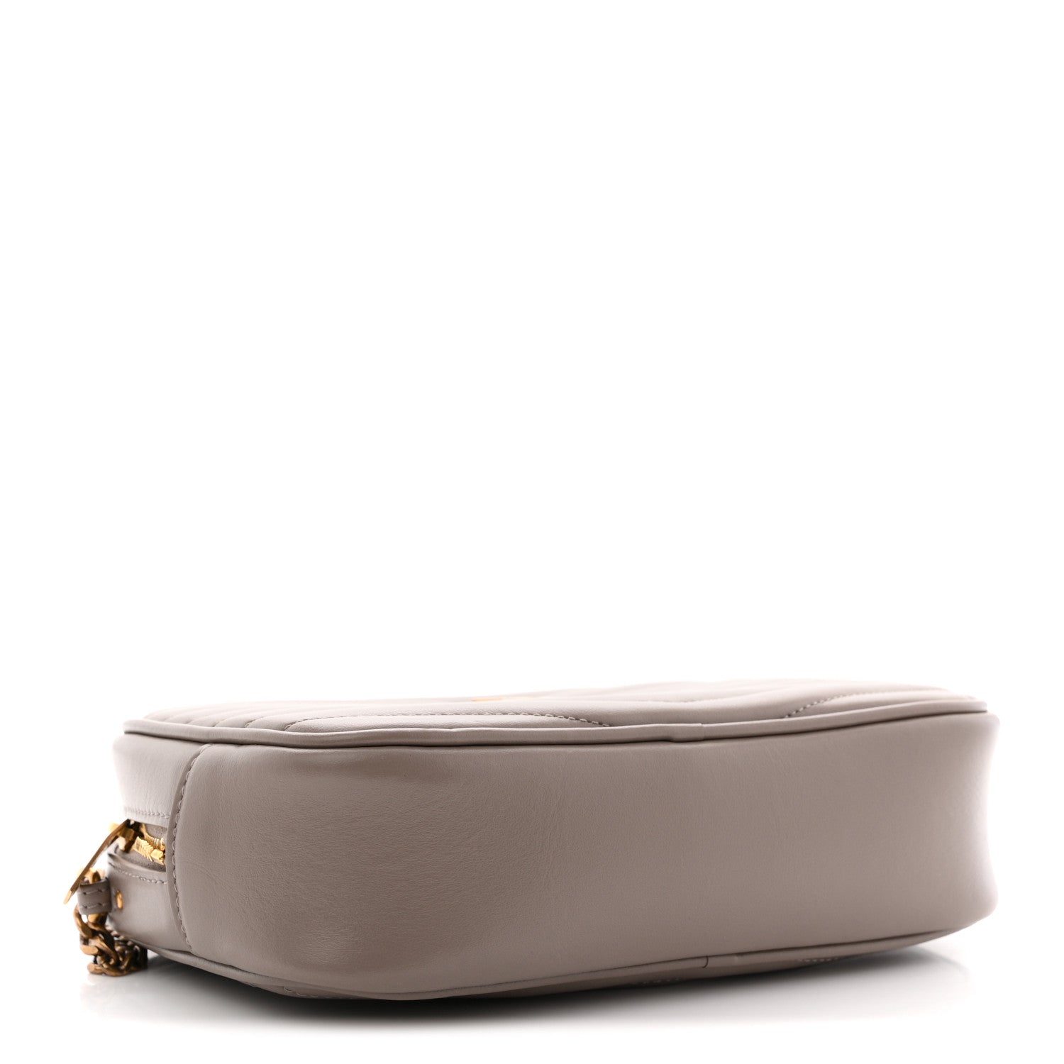 Calfskin Matelasse Monogram Mini Lou Camera Bag Taupe