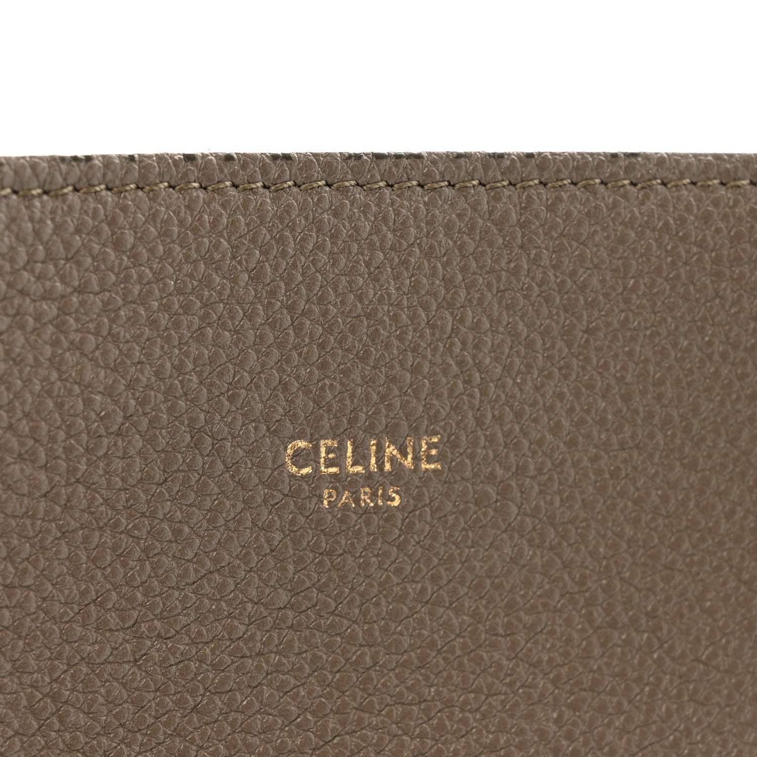 Soft Grained Calfskin Small Belt Cabas Phantom Taupe