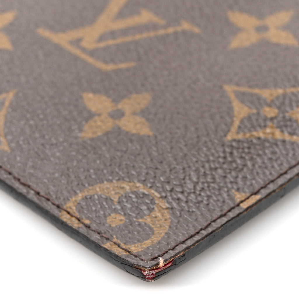 Monogram Pochette Felicie Chain Wallet Fuchsia