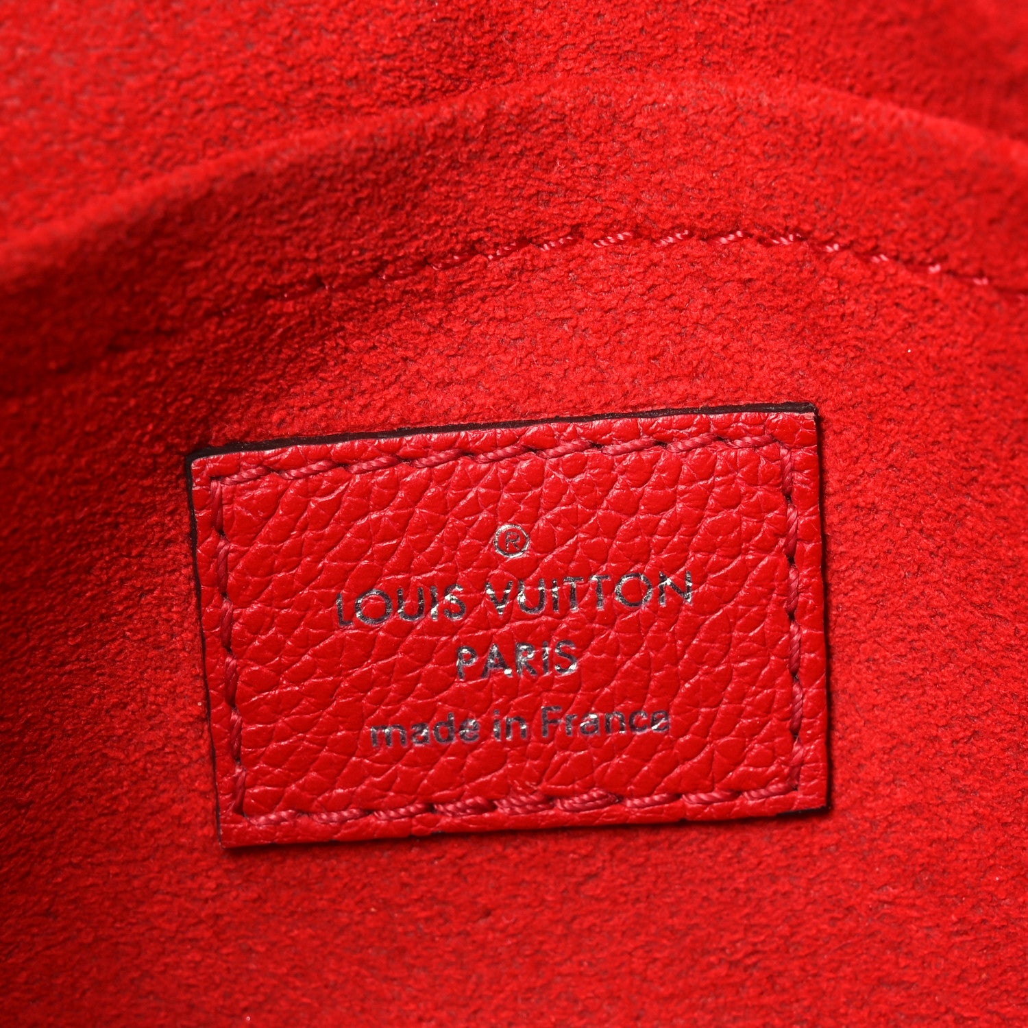 Soft Calfskin My Lockme Chain Bag BB Poppy