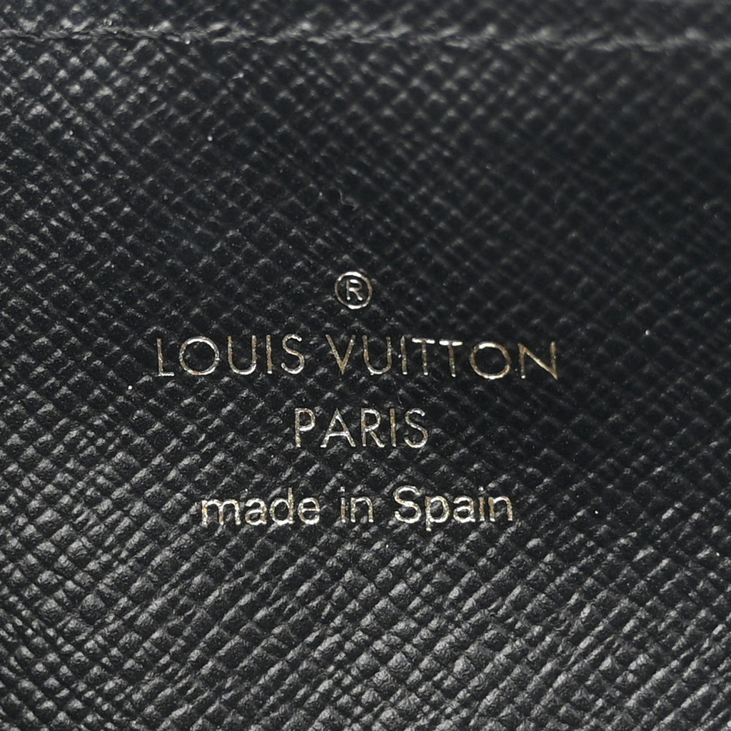 Monogram Slim Purse Black