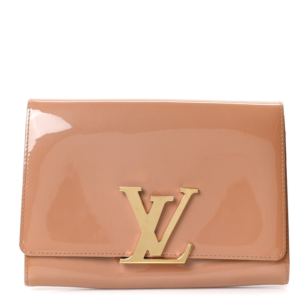 Patent Louise New Sobe Clutch Rose Velours
