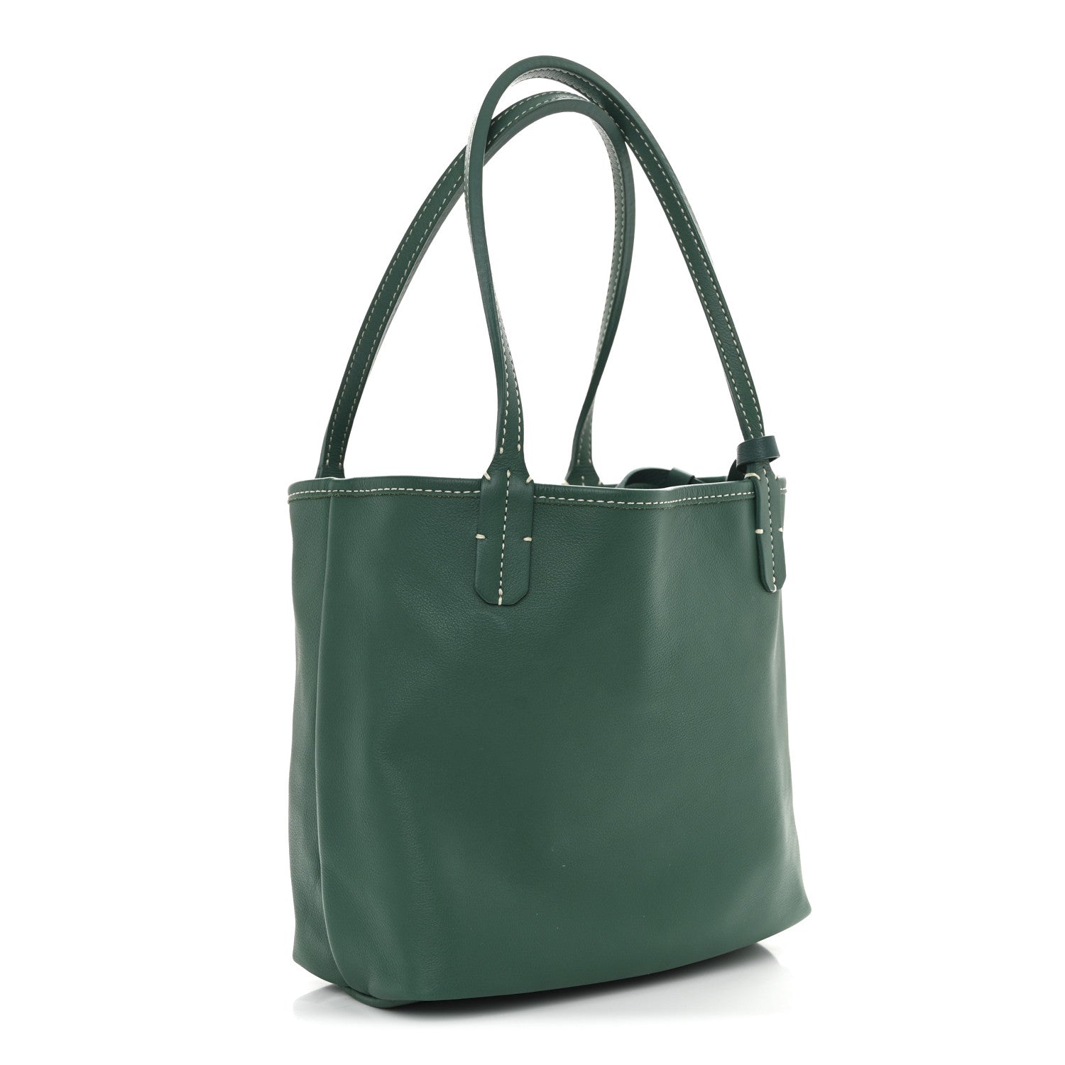 Goyardine Reversible Mini Anjou Green