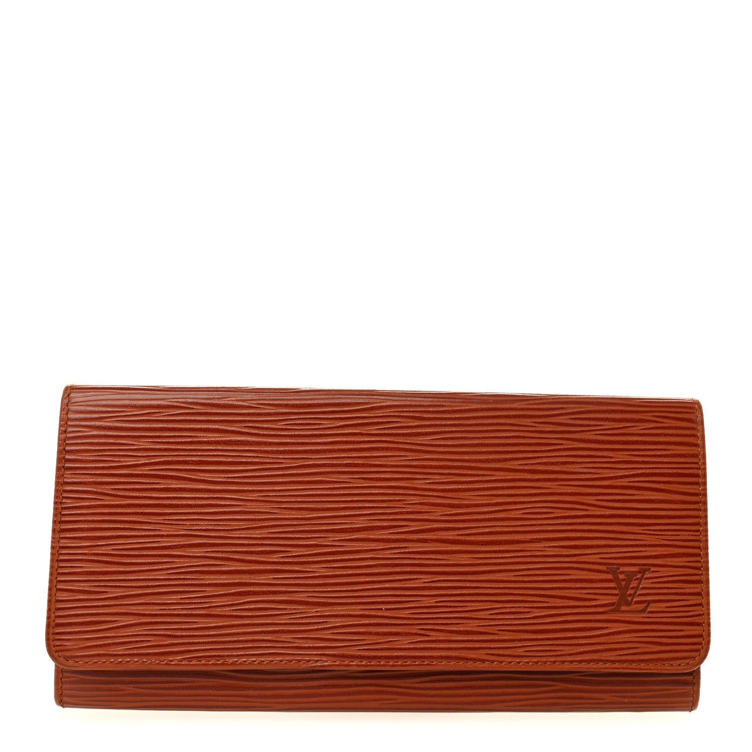 Epi Checkbook Holder Wallet Kenyan Fawn