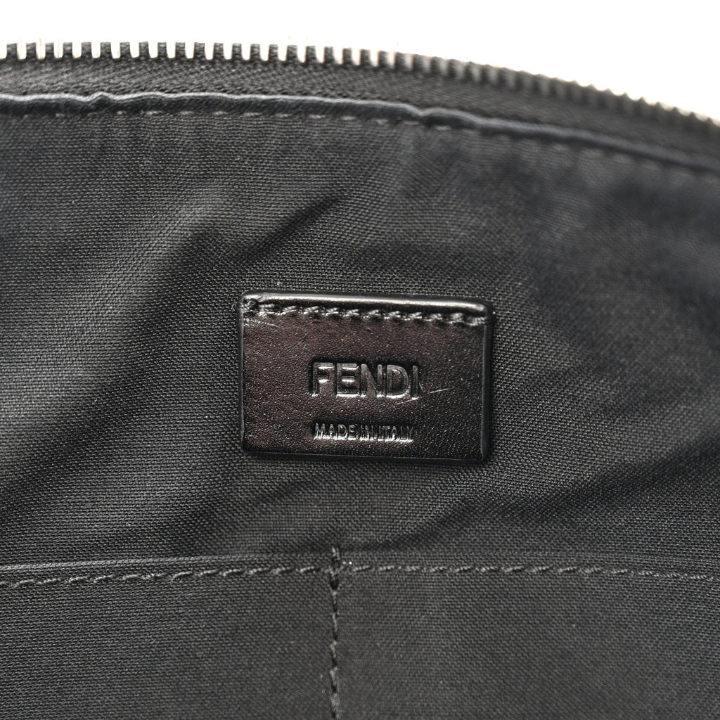 Vitello King Fabric Jacquard FF 1974 Messenger Black