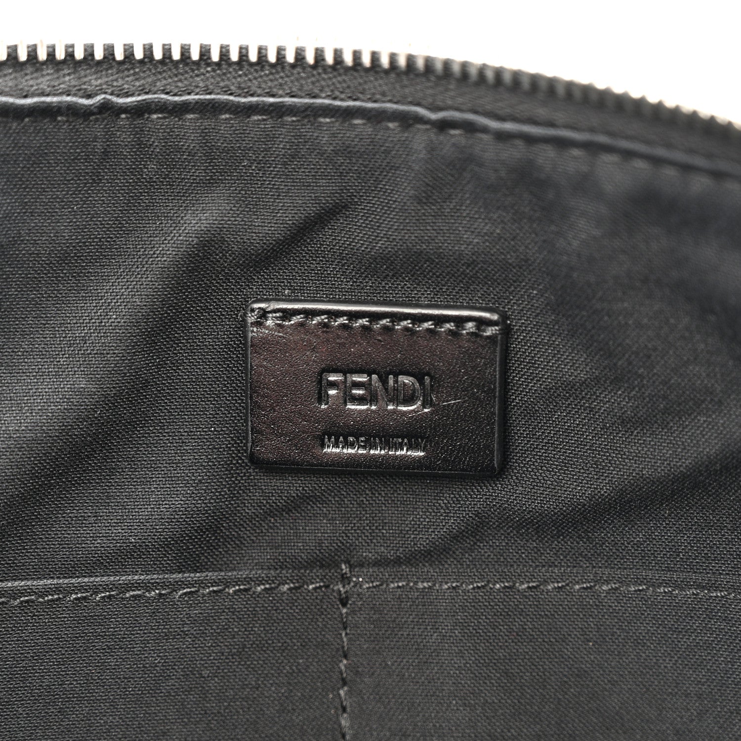 Vitello King Fabric Jacquard FF 1974 Messenger Black