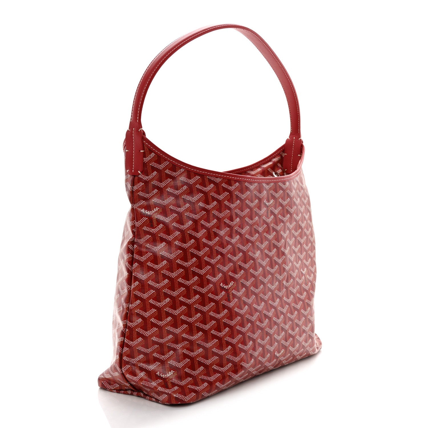 Goyardine Boheme Hobo Red
