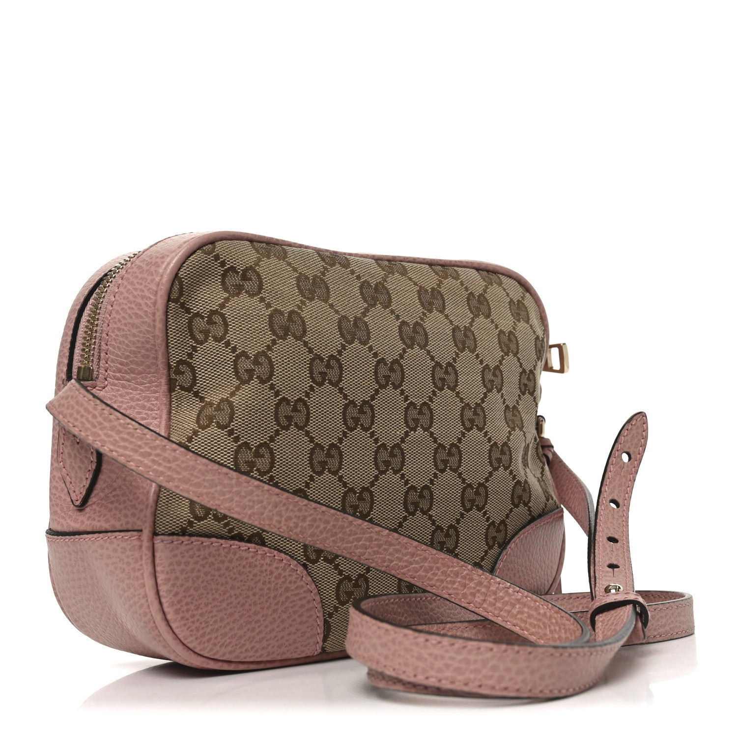 Monogram Mini Bree Messenger Bag Beige Soft Pink