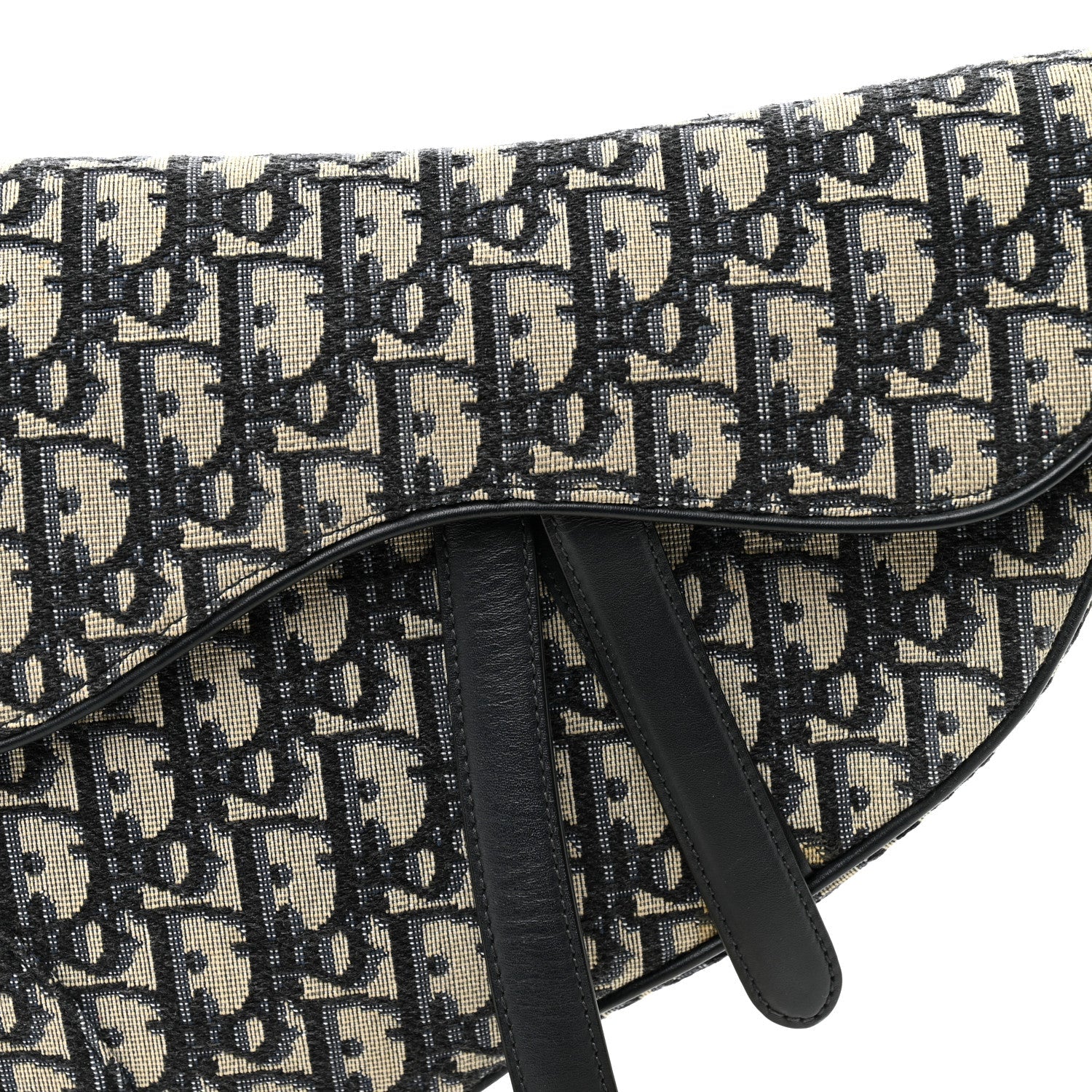 Oblique Saddle Bag Blue