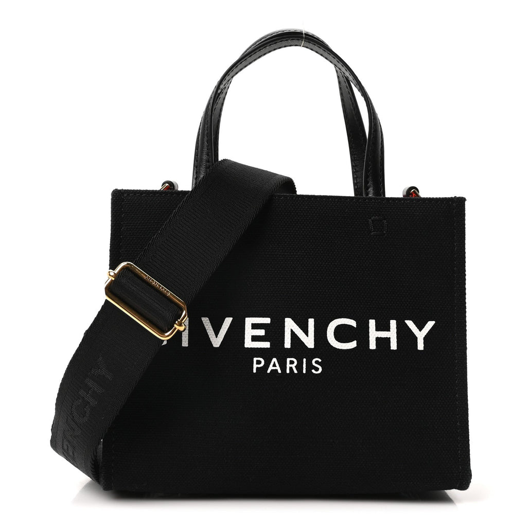 Canvas Mini G-Tote Black