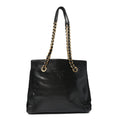 Nappa Nylon Chain Shoulder Bag Black