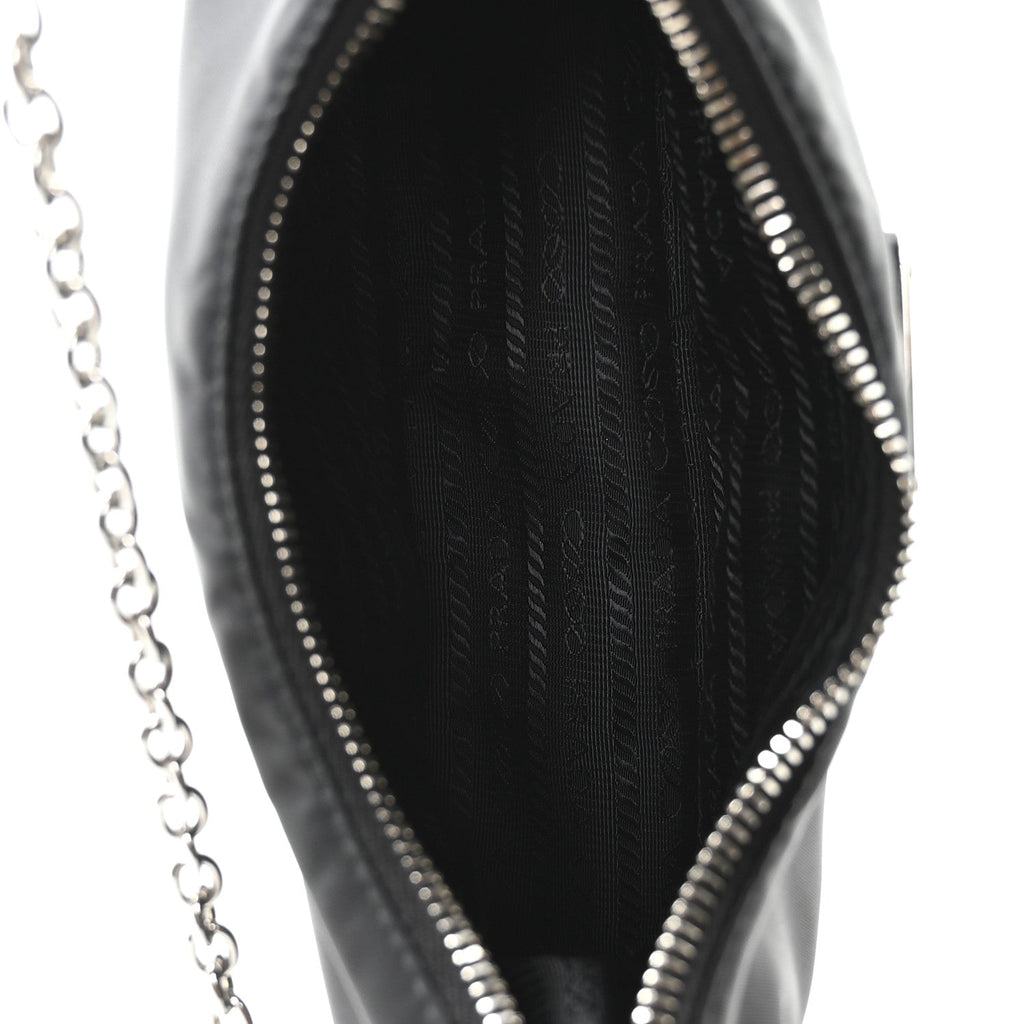 Re-Nylon Saffiano Re-Edition 2005 Shoulder Bag Black