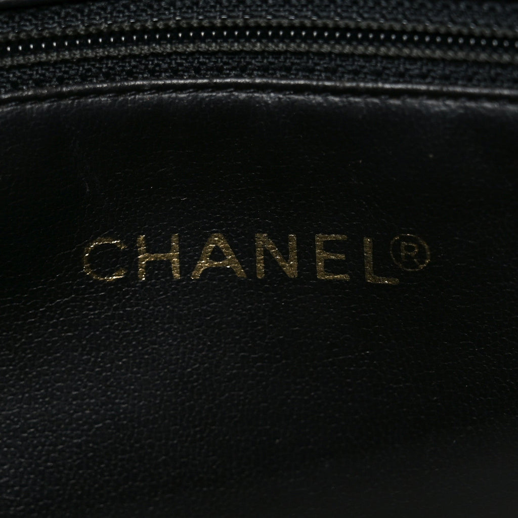 Caviar CC Shoulder Bag Black