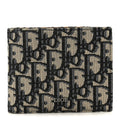 Oblique Compact Wallet Blue