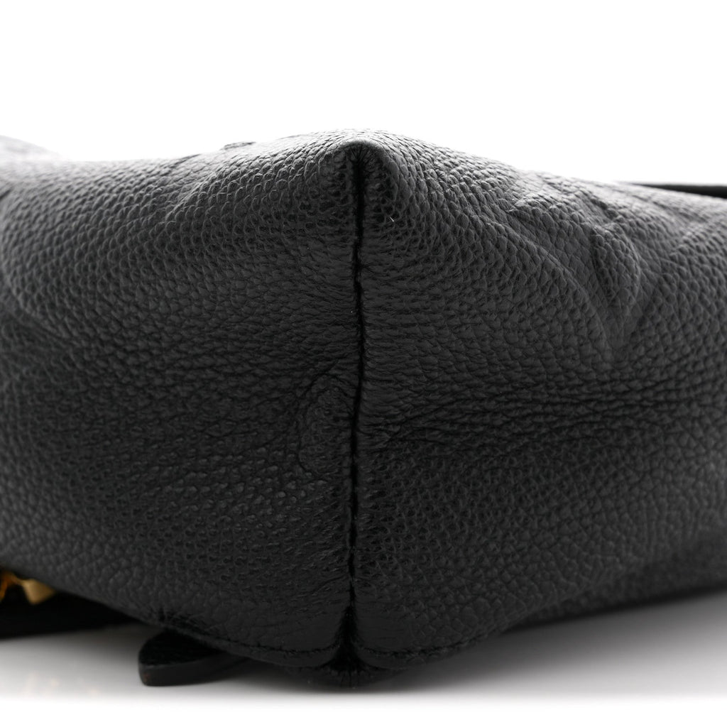 Empreinte Monogram Giant Tiny Backpack Black