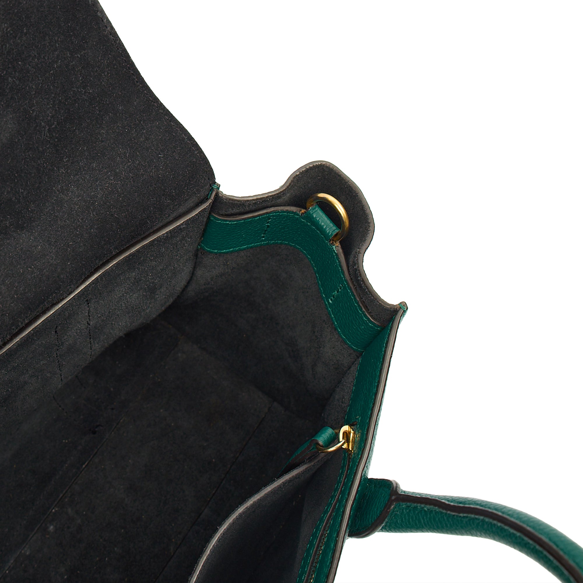 Mulberry Tote Bayswater with Strap- Small in Ocean Green, Leather