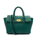 Mulberry Tote Bayswater with Strap- Small in Ocean Green, Leather