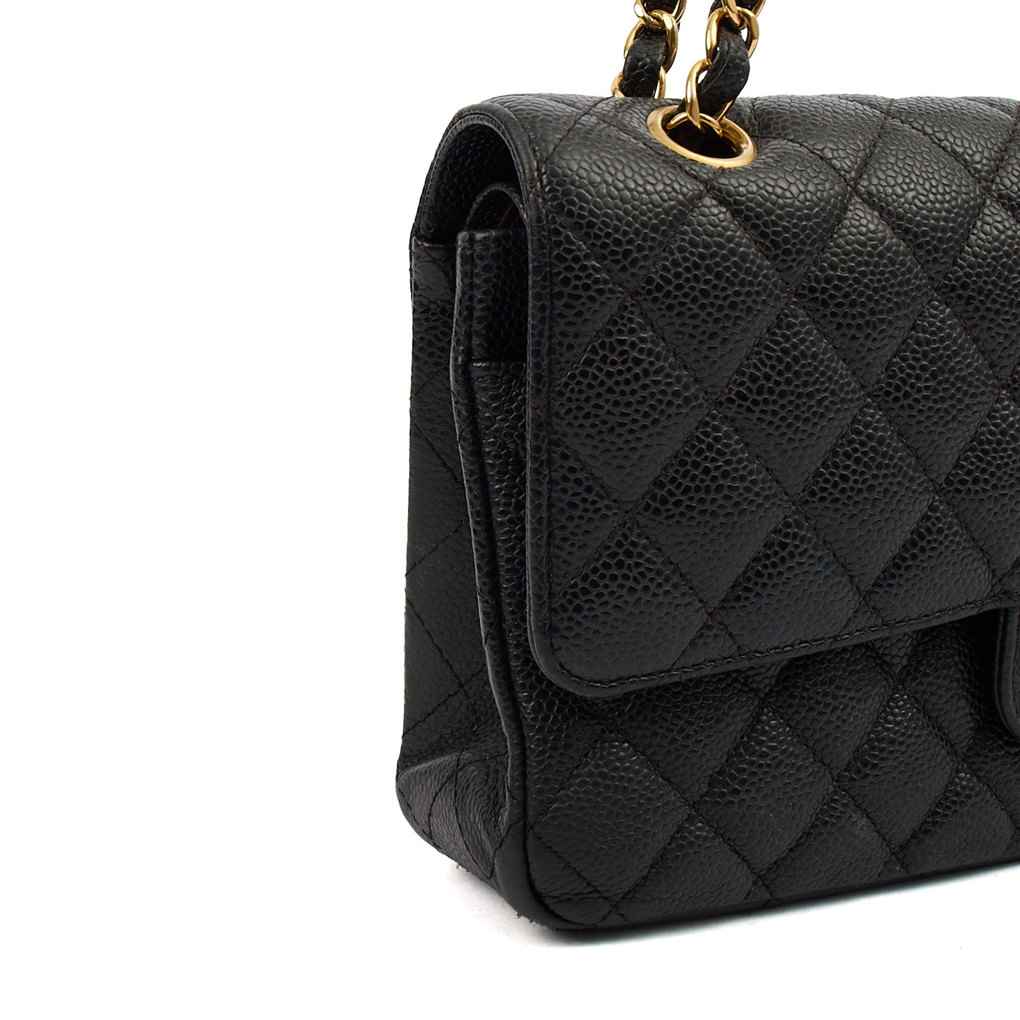 Chanel Shoulder Bag Classic Double Flap - Medium in Black, Leather