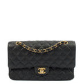 Chanel Shoulder Bag Classic Double Flap - Medium in Black, Leather