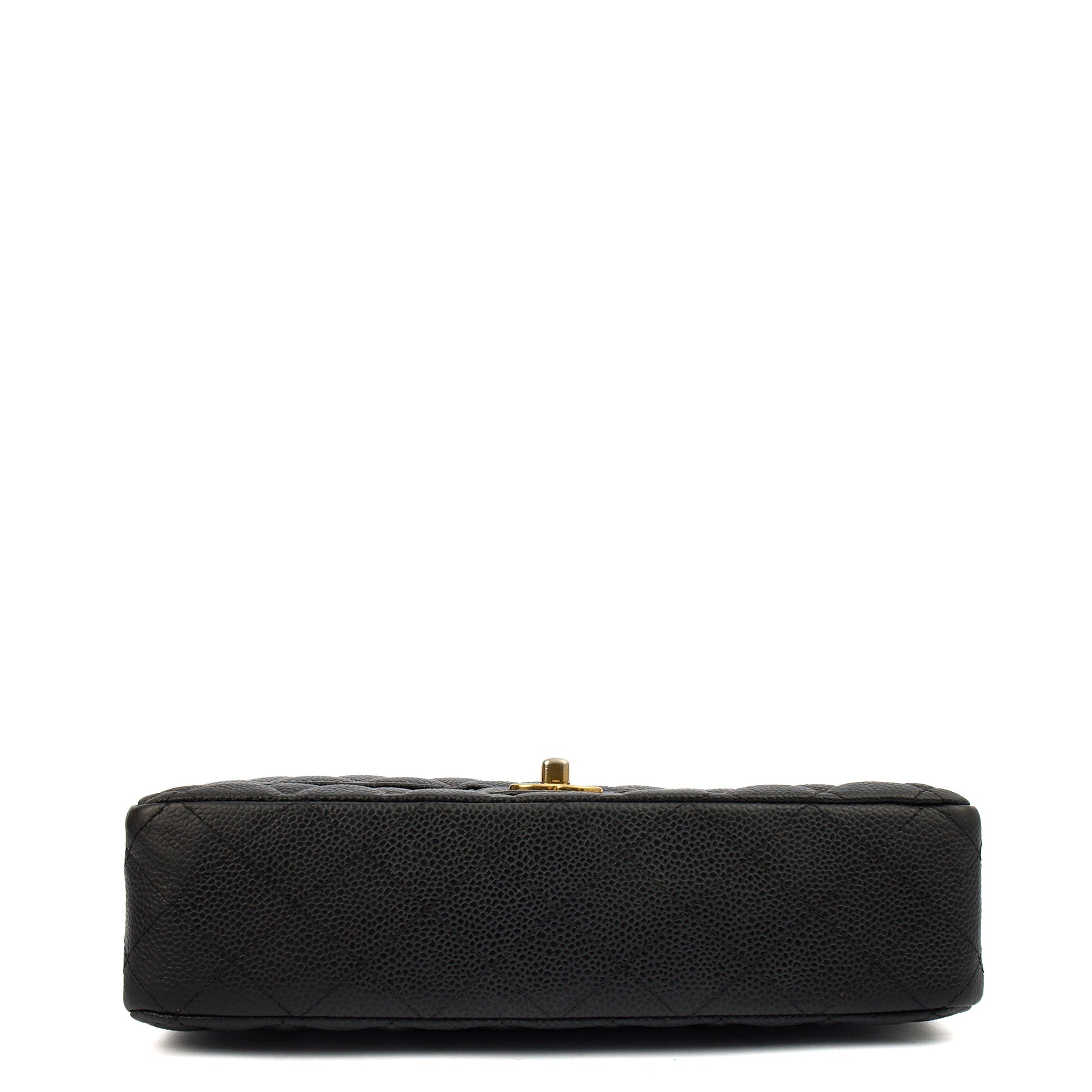 Chanel Shoulder Bag Classic Double Flap - Medium in Black, Leather