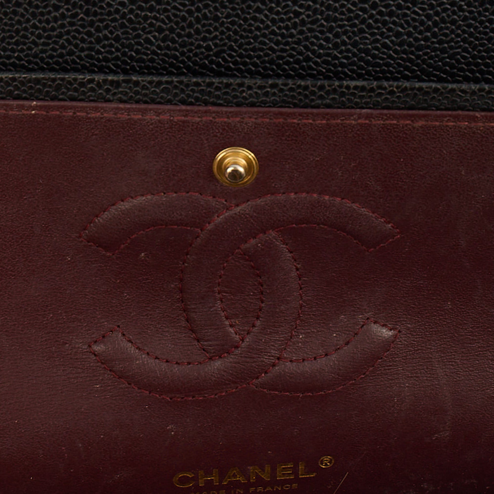 Chanel Shoulder Bag Classic Double Flap - Medium in Black, Leather