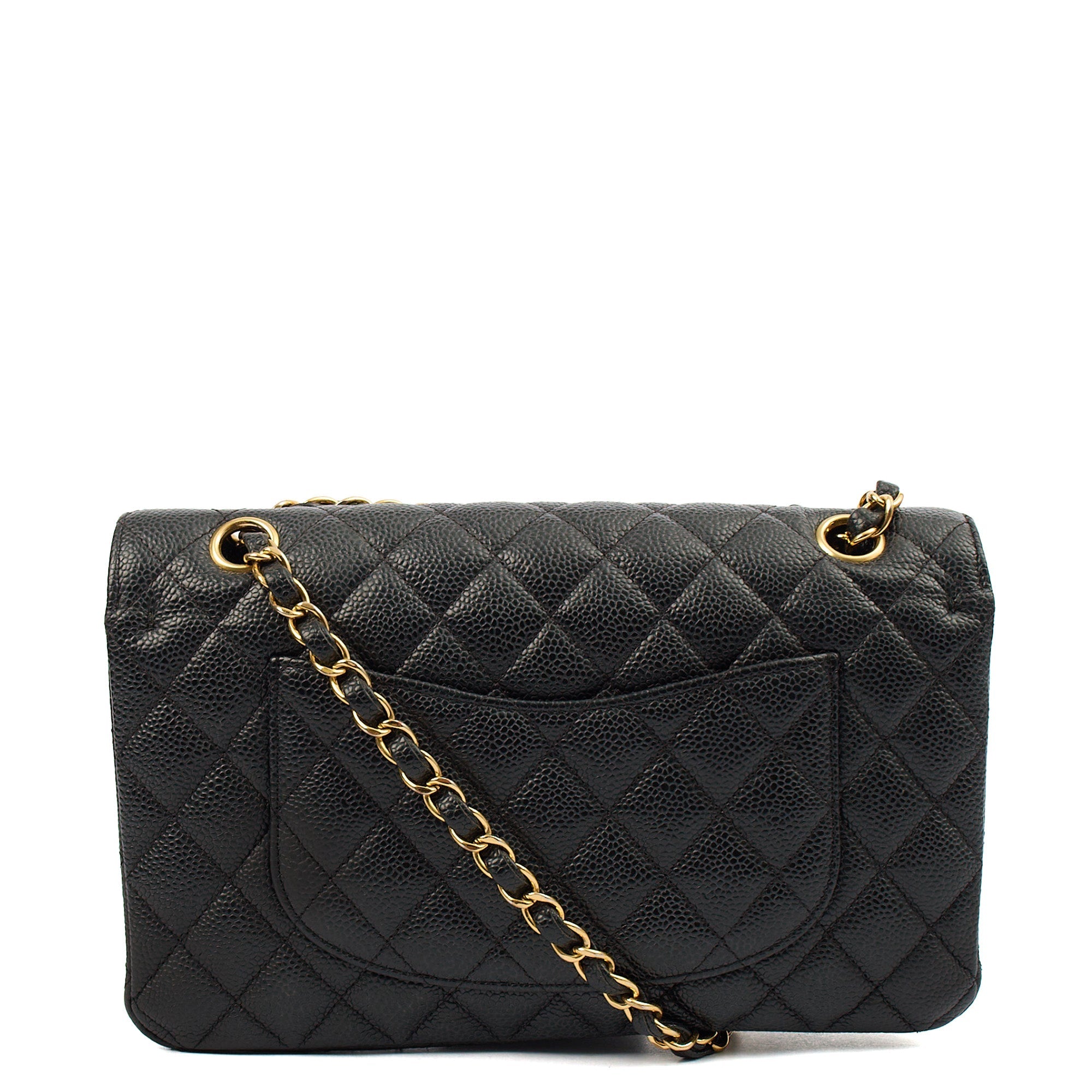 Chanel Shoulder Bag Classic Double Flap - Medium in Black, Leather