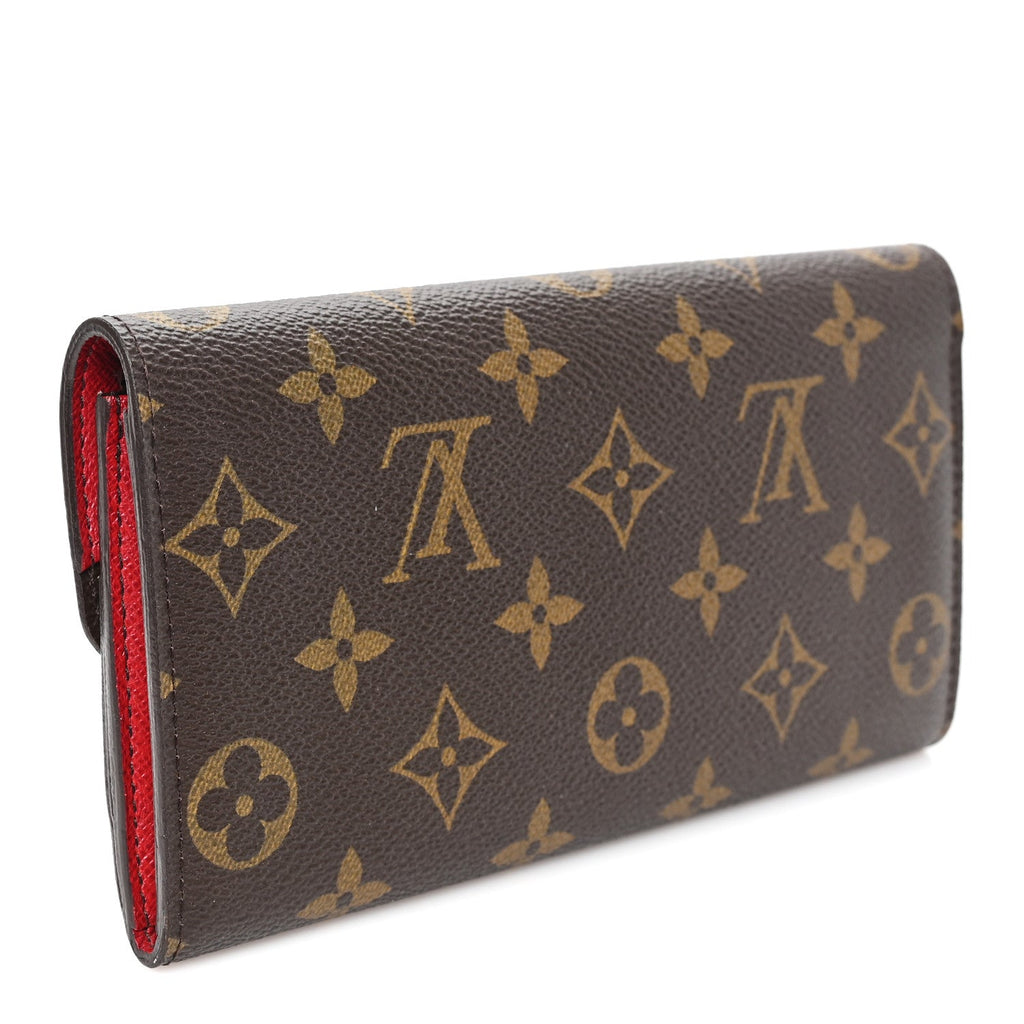 Monogram Emilie Wallet Fuchsia