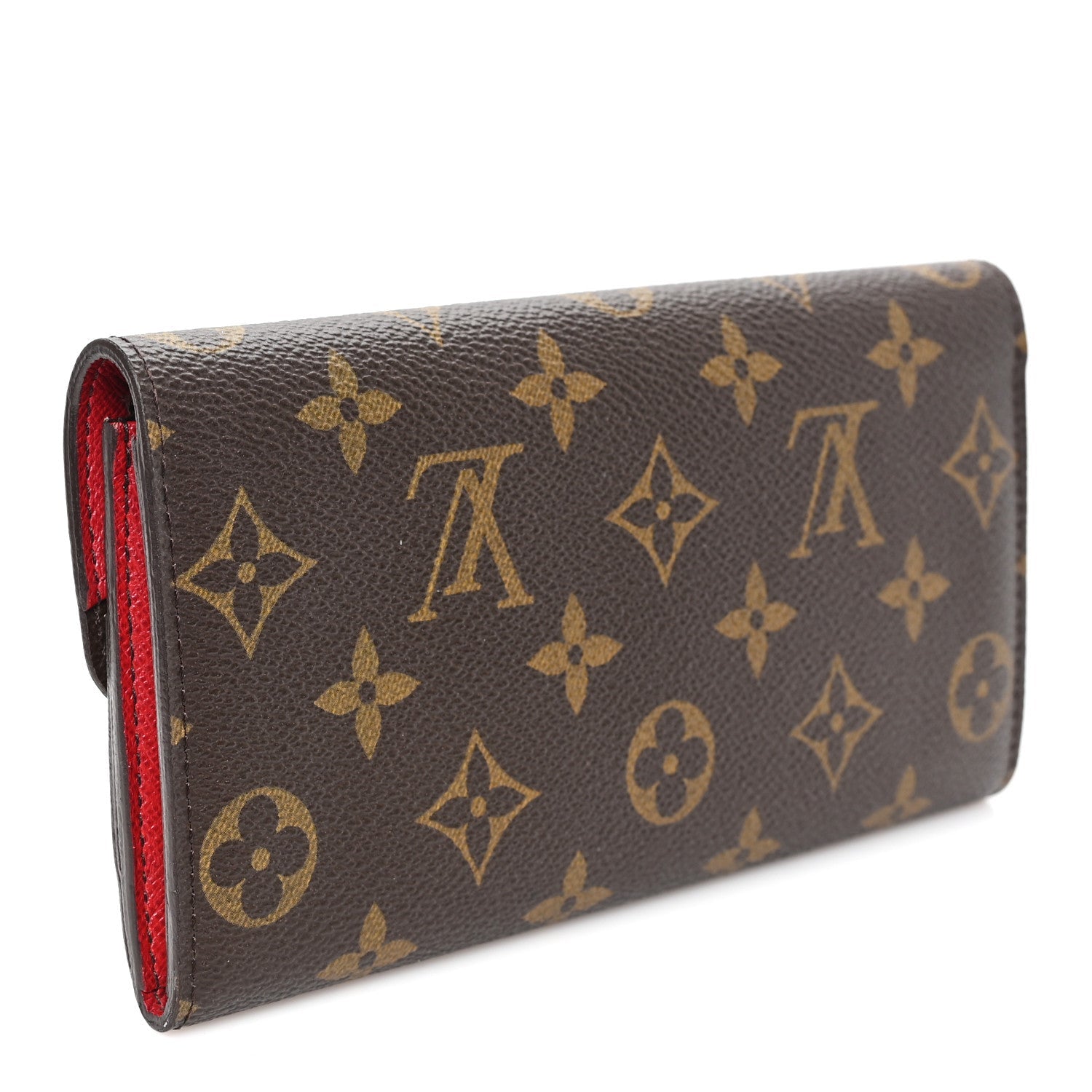 Monogram Emilie Wallet Fuchsia